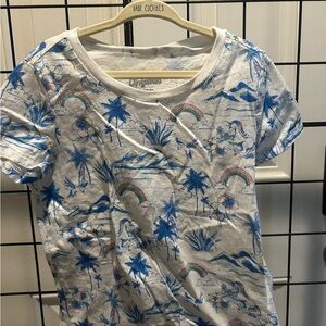 Carters Girls Beach Shirt - NWOT - Tropical Girls - Size 6